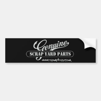 genuine_scrapyard_parts バンパーステッカー