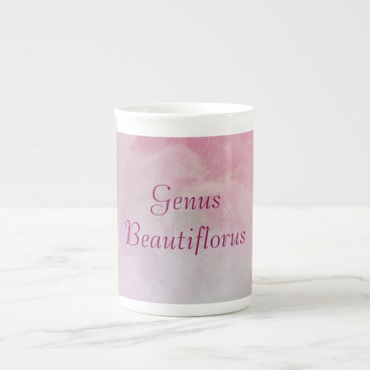 Genus Beautiflorusマグ ボーンチャイナマグカップ (正面)