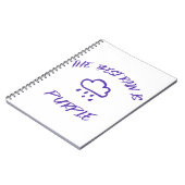 GenX雨最高のは紫 ノートブック (左側)