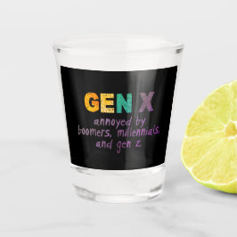 GenX – 全員に迷惑 ショットグラス