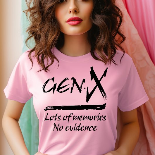 GenX – 証拠のない多くの記憶 Tシャツ