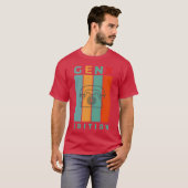 GENX EDITION レトロ風携帯電話デザイン Tシャツ (正面フル)