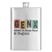 GenX | Generation Raised on Hose Water and Neglect フラスク (正面)