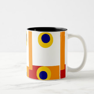 Geoのレトロのコーヒー・マグ ツートーンマグカップ