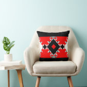 Geoのロマンスのオン黒くか白または灰色または赤 クッション (椅子)