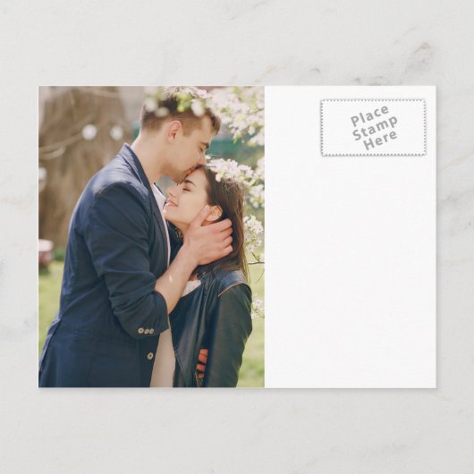 Geoは日付緑のモダンで幾何学的な保存をつけます 案内ポストカード (裏面)