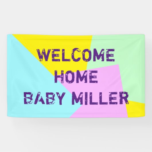 GEOカラーのみライトグリーンバラシアン黄 横断幕 (横)