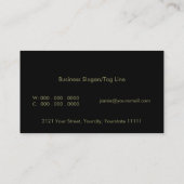 Geoレトロの名刺 名刺 (裏面)