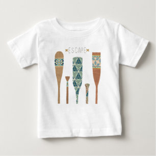 Geo屋外のVI の脱出 ベビーTシャツ