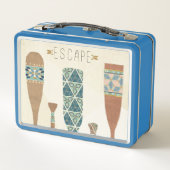 Geo屋外のVI |の脱出 メタルランチボックス (裏面)