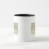 Geo水路測量のMappamonde マグカップ (中央)