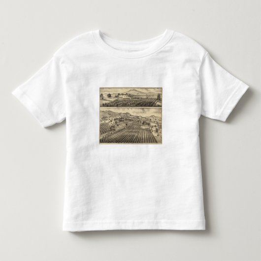 Geo Fのおけ屋の住宅 トドラーTシャツ (正面)