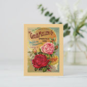 Geo. H. Mellen Co. の温室広告 ポストカード (スタンド正面)