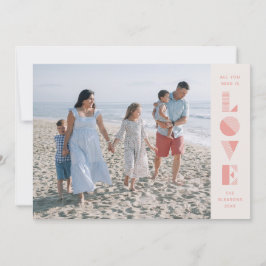 Geo Love Valentine's Dayフォトカード – Sake 招待状