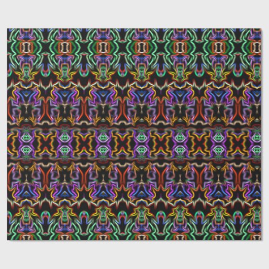 Geo-Metricラッ数々のピング紙 ラッピングペーパー (フラット)