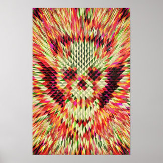 Geo Skull ポスター