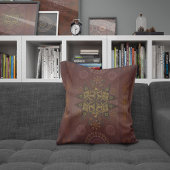 Geo tantrum mandalaの正義の保護具 クッション