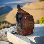 Geo tantrum mandalaの正義の保護具 スリングバッグ