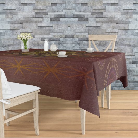 Geo tantrum mandalaの正義の保護具 テーブルクロス