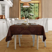 Geo tantrum mandalaの正義の保護具 テーブルクロス