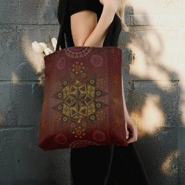 Geo tantrum mandalaの正義の保護具 トートバッグ