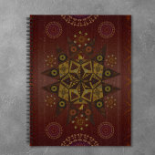 Geo tantrum mandalaの正義の保護具 ノートブック