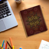 Geo tantrum mandalaの正義の保護具 ノートブック