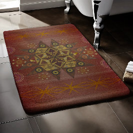 Geo tantrum mandalaの正義の保護具 バスマット