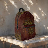 Geo tantrum mandalaの正義の保護具 プリントバックパック