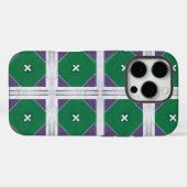 Geo X紫と緑のiphoneケース Case-Mate iPhoneケース (裏面 (横))