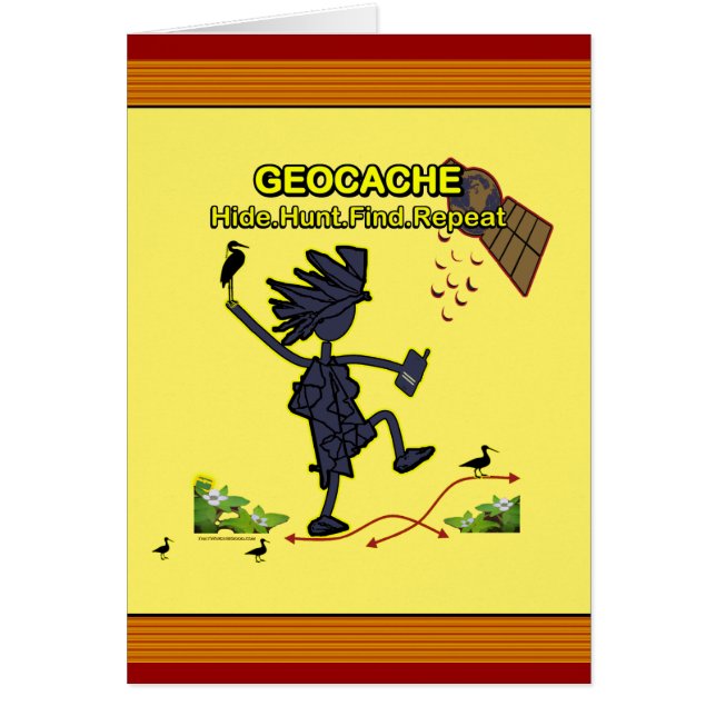 Geocacheの皮の狩りの発見III (正面)