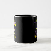 Geocache -狡猾なランニング ツートーンマグカップ (中央)