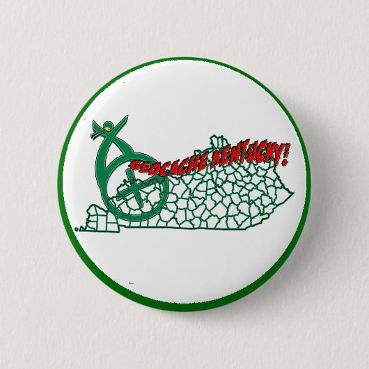 GEOCACHE KENTUCKY郡&州ボタン 缶バッジ (正面)