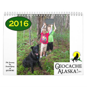 GeocacheAlaska! 2016カレンダー カレンダー