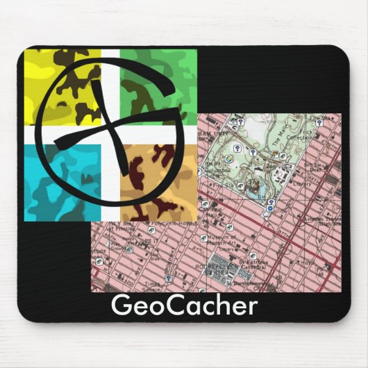 GeoCacherのマウスパッド マウスパッド (正面)