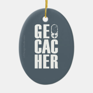 Geocacher -オーナメント セラミックオーナメント