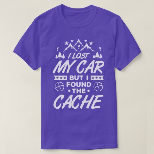 Geocacher Caching Cacher My Car Gift Tシャツ (デザイン正面)