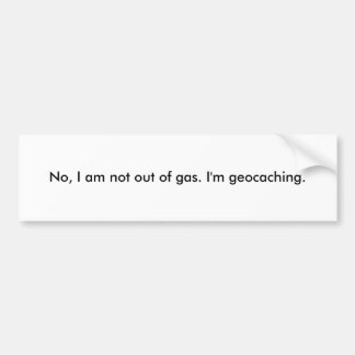 Geocachingのバンパーステッカー バンパーステッカー
