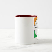 Geocachingのマグ ツートーンマグカップ (中央)