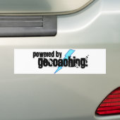 Geocaching著動力を与えられる バンパーステッカー (車上)