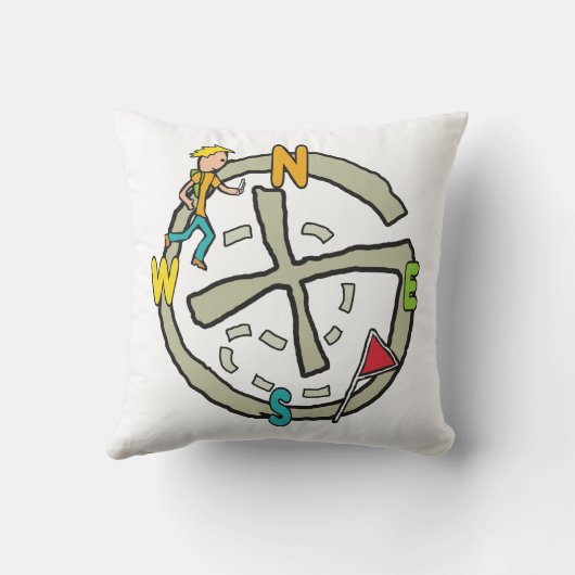 Geocaching クッション (裏面)