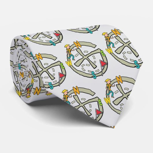 Geocaching ネクタイ (ロール)