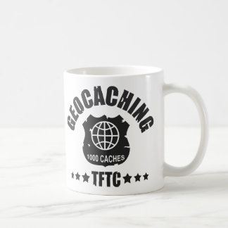 Geocaching Award 1000 コーヒーマグカップ