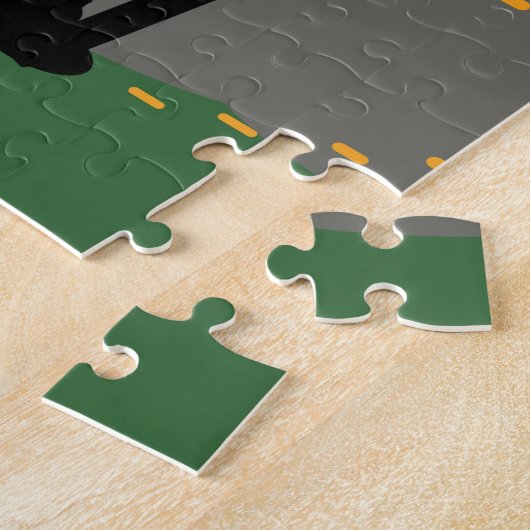 GEOCACHING GEOCACHER ジグソーパズル (側面)