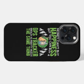 Geocaching Geocacher Cache GPS Tracking Treasure iPhoneケース (裏面横)