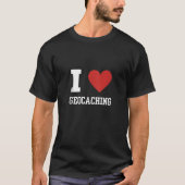 Geocaching Lover Adventure Outdoor Explore Hiking Tシャツ (正面)