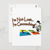 Geocahing ポストカード (正面/裏面)