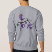 Geochicks 2007年のパーソナライズなスエットシャツ スウェットシャツ (裏面)