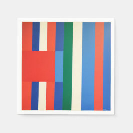 GeoColor帯ナプキン スタンダードカクテルナプキン