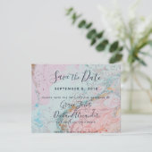 Geodeの結婚式招待状の続き セーブザデート (スタンド正面)